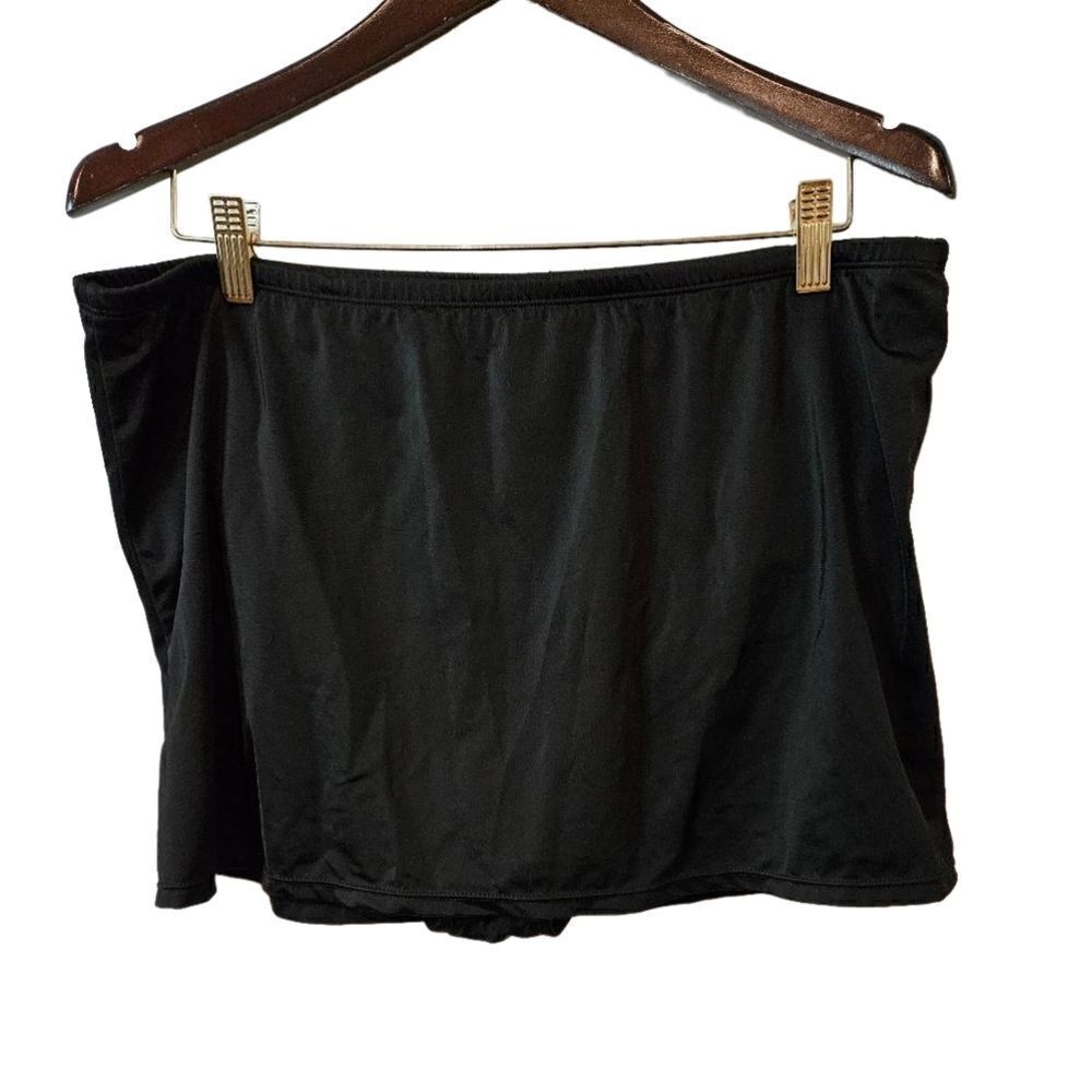 🌹Silky Soft plus Size Skort Swim Bottom sz 18